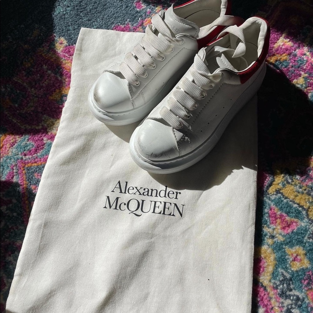 Red Alexander McQueen Kids Sneakers - Picture 7 of 15